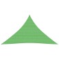 vidaXL Vela Parasole 160 g/m² Verde Chiaro 3,5x3,5x4,9 m in HDPE vidaXL Vela Parasole 160 g/m² Verde Chiaro 3,5x3,5x4,9 m in HDPE