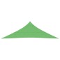 vidaXL Vela Parasole 160 g/m² Verde Chiaro 3,5x3,5x4,9 m in HDPE vidaXL Vela Parasole 160 g/m² Verde Chiaro 3,5x3,5x4,9 m in HDPE