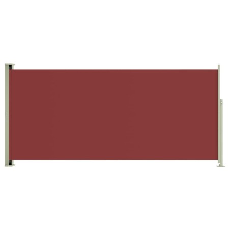 Tenda Laterale Retrattile per Patio 140x300 cm Rossa