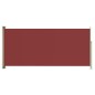 Tenda Laterale Retrattile per Patio 140x300 cm Rossa Tenda Laterale Retrattile per Patio 140x300 cm Rossa