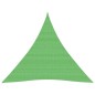 vidaXL Vela Parasole 160 g/m² Verde Chiaro 5x5x5 m in HDPE vidaXL Vela Parasole 160 g/m² Verde Chiaro 5x5x5 m in HDPE