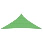 vidaXL Vela Parasole 160 g/m² Verde Chiaro 5x5x5 m in HDPE vidaXL Vela Parasole 160 g/m² Verde Chiaro 5x5x5 m in HDPE