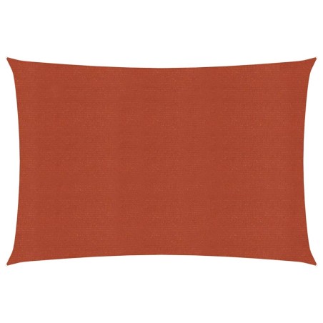 vidaXL Vela Parasole 160 g/m² Terracotta 2,5x3,5 m in HDPE