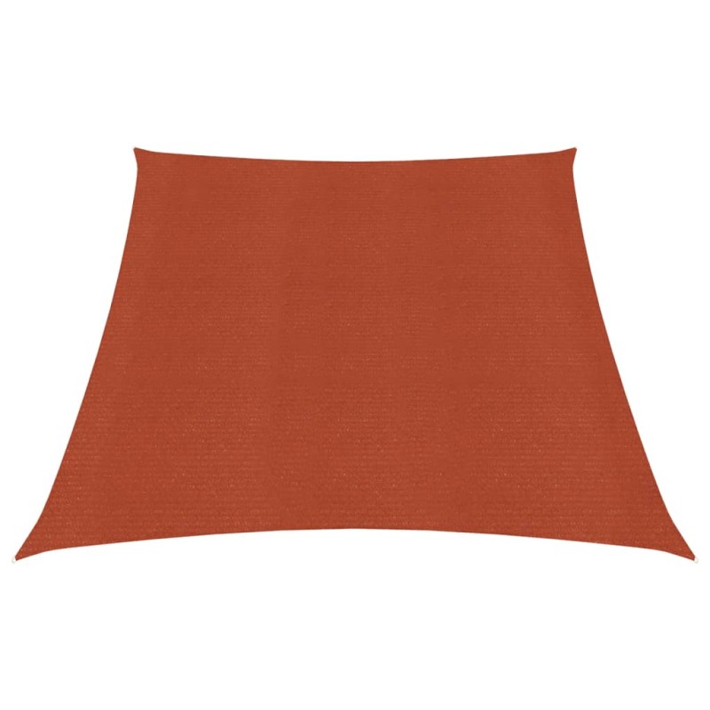 vidaXL Vela Parasole 160 g/m² Terracotta 3/4x2 m in HDPE