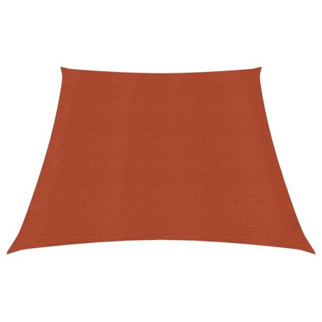 vidaXL Vela Parasole 160 g/m² Terracotta 3/4x2 m in HDPE