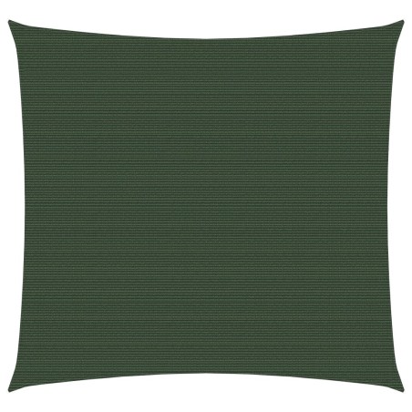 vidaXL Vela Parasole 160 g/m² Verde Chiaro 3,6x3,6 m in HDPE