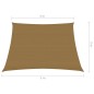 vidaXL Vela Parasole 160 g/m² Talpa 4/5x3 m in HDPE vidaXL Vela Parasole 160 g/m² Talpa 4/5x3 m in HDPE