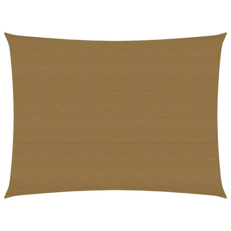 vidaXL Vela Parasole 160 g/m² Grigio Talpa 3,5x4,5 m in HDPE
