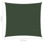 vidaXL Vela Parasole 160 g/m² Verde Scuro 4,5x4,5 m in HDPE vidaXL Vela Parasole 160 g/m² Verde Scuro 4,5x4,5 m in HDPE