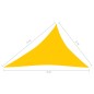vidaXL Vela Parasole 160 g/m² Gialla 3x4x5 m in HDPE vidaXL Vela Parasole 160 g/m² Gialla 3x4x5 m in HDPE