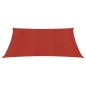 vidaXL Vela Parasole 160 g/m² Rossa 4,5x4,5 m in HDPE vidaXL Vela Parasole 160 g/m² Rossa 4,5x4,5 m in HDPE