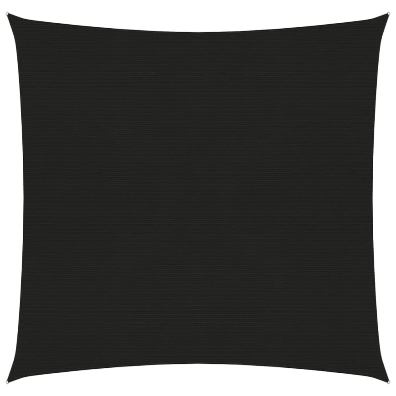 vidaXL Vela Parasole 160 g/m² Nera 2,5x2,5 m in HDPE vidaXL Vela Parasole 160 g/m² Nera 2,5x2,5 m in HDPE