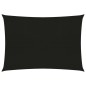 vidaXL Vela Parasole 160 g/m² Nera 2,5x4 m in HDPE