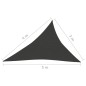 vidaXL Vela Parasole 160 g/m² Nera 3x4x5 m in HDPE vidaXL Vela Parasole 160 g/m² Nera 3x4x5 m in HDPE