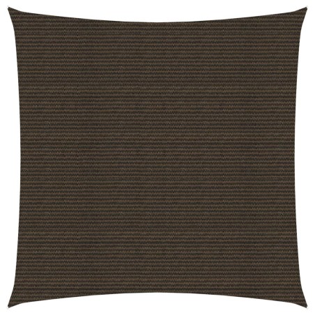 vidaXL Vela Parasole 160 g/m² Marrone 4,5x4,5 m in HDPE  