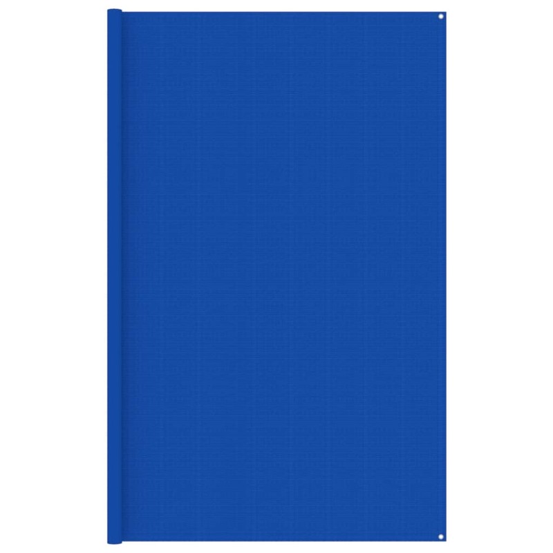 vidaXL Tappeto da Tenda 300x400 cm Blu in HDPE
