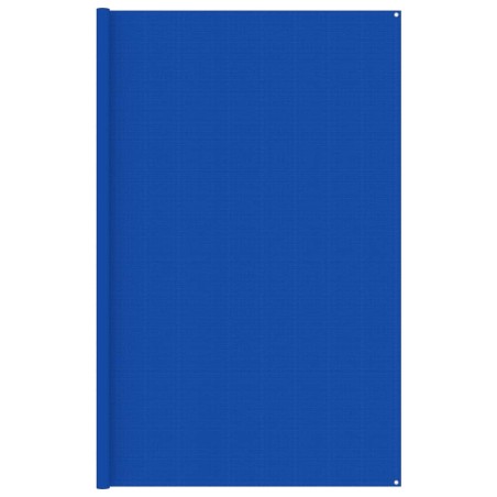 vidaXL Tappeto da Tenda 300x400 cm Blu in HDPE