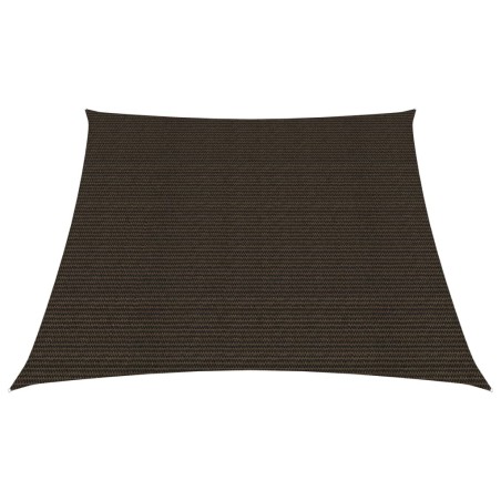 vidaXL Vela Parasole 160 g/m² Marrone 3/4x3 m in HDPE