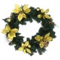 vidaXL Ghirlanda di Natale con Lucine LED Verde 60 cm in PVC vidaXL Ghirlanda di Natale con Lucine LED Verde 60 cm in PVC