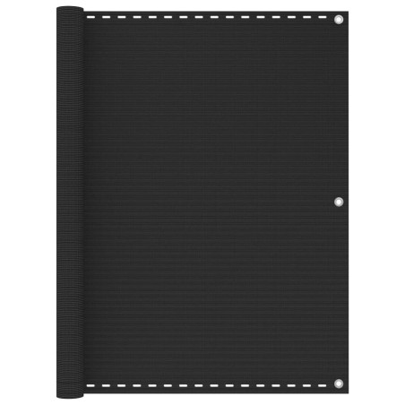 vidaXL Schermo Frangivista per Balcone Antracite 120x600 cm in HDPE