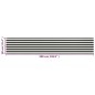 vidaXL Paravento da Balcone HDPE 90x500 cm Antracite e Bianco vidaXL Paravento da Balcone HDPE 90x500 cm Antracite e Bianco