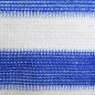 vidaXL Paravento da Balcone Blu e Bianco 120x500 cm in HDP vidaXL Paravento da Balcone Blu e Bianco 120x500 cm in HDP