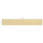 vidaXL Schermo Frangivista per Balcone Beige 75x500 cm in HDPE vidaXL Schermo Frangivista per Balcone Beige 75x500 cm in HDPE