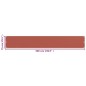 vidaXL Paravento da Balcone Terracotta 75x500 cm in HDPE vidaXL Paravento da Balcone Terracotta 75x500 cm in HDPE