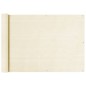 vidaXL Schermo Frangivista per Balcone Crema 75x600 cm in HDPE vidaXL Schermo Frangivista per Balcone Crema 75x600 cm in HDPE