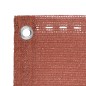 vidaXL Schermo Frangivista per Balcone Terracotta 120x300 cm in HDPE vidaXL Schermo Frangivista per Balcone Terracotta 120x300 cm in HDPE