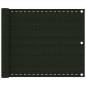 vidaXL Schermo Frangivista per Balcone Verde Scuro 75x600 cm in HDPE vidaXL Schermo Frangivista per Balcone Verde Scuro 75x600 cm in HDPE