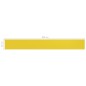 vidaXL Paravento da Balcone Giallo 75x600 cm in HDPE vidaXL Paravento da Balcone Giallo 75x600 cm in HDPE