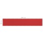 vidaXL Schermo Frangivista per Balcone Rosso 90x500 cm in HDPE