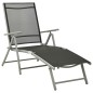 vidaXL Set Divani da Giardino 3 pz in Textilene e Alluminio Argento vidaXL Set Divani da Giardino 3 pz in Textilene e Alluminio Argento