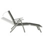 vidaXL Set Divani da Giardino 3 pz in Textilene e Alluminio Argento vidaXL Set Divani da Giardino 3 pz in Textilene e Alluminio Argento
