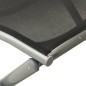 vidaXL Set Divani da Giardino 3 pz in Textilene e Alluminio Argento vidaXL Set Divani da Giardino 3 pz in Textilene e Alluminio Argento
