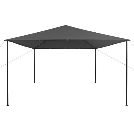 vidaXL Gazebo da Giardino 4x4x3 m Antracite 180 g/m²