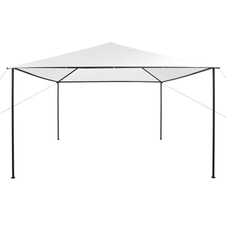 vidaXL Gazebo da Giardino 4x4x3 m Bianco 180 g/m²