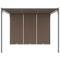 vidaXL Gazebo da Giardino con Tenda Laterale 3x3x2,25 m Talpa vidaXL Gazebo da Giardino con Tenda Laterale 3x3x2,25 m Talpa