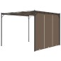vidaXL Gazebo da Giardino con Tenda Laterale 3x3x2,25 m Talpa vidaXL Gazebo da Giardino con Tenda Laterale 3x3x2,25 m Talpa