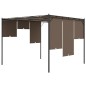 vidaXL Gazebo da Giardino con Tenda Laterale 3x3x2,25 m Talpa vidaXL Gazebo da Giardino con Tenda Laterale 3x3x2,25 m Talpa