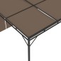 vidaXL Gazebo da Giardino con Tenda Laterale 3x3x2,25 m Talpa vidaXL Gazebo da Giardino con Tenda Laterale 3x3x2,25 m Talpa