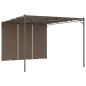 vidaXL Gazebo da Giardino con Tenda Laterale 4x3x2,25 m Talpa