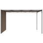 vidaXL Gazebo da Giardino con Tenda Laterale 4x3x2,25 m Talpa