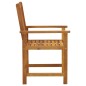 vidaXL Sedie da Giardino 4 pz in Legno Massello di Acacia vidaXL Sedie da Giardino 4 pz in Legno Massello di Acacia