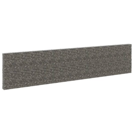 vidaXL Gabbione in Acciaio Zincato Coperto 900x30x200 cm