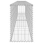 vidaXL Gabbione con Copertura in Acciaio Zincato 300x30x50 cm vidaXL Gabbione con Copertura in Acciaio Zincato 300x30x50 cm