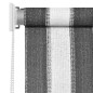 vidaXL Tenda a Rullo per Esterni 60x230 cm a Strisce Antracite Bianco vidaXL Tenda a Rullo per Esterni 60x230 cm a Strisce Antracite Bianco