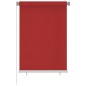 vidaXL Tenda a Rullo per Esterni 100x140 cm Rossa HDPE
