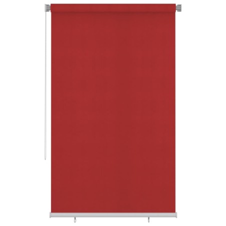 vidaXL Tenda a Rullo per Esterni 140x230 cm Rossa HDPE